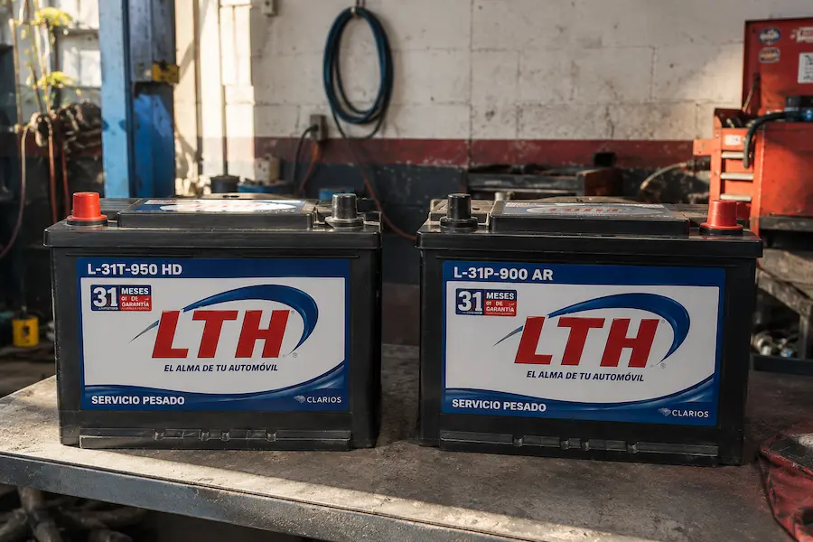 Batería LTH L-31T-950 HD vs L-31P-900 AR comparativa camionetas servicio pesado