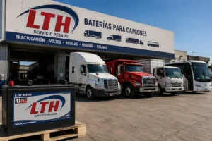 Baterías LTH servicio pesado para camiones y tractocamiones México 2026