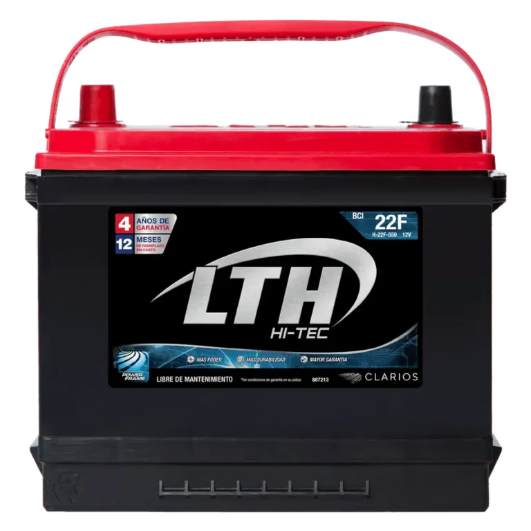 Batería para Auto LTH Hi-Tec H-22F-550 - Baterías México