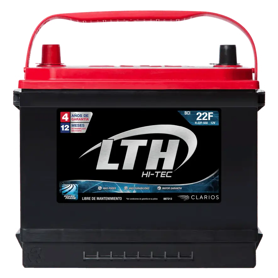 Batería para Auto LTH Hi-Tec H-22F-550 - Baterías México