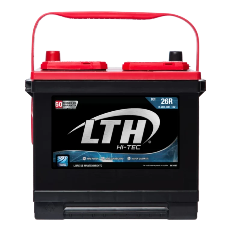 Batería para Auto LTH Hi-Tec H-26R-500 - Baterías México
